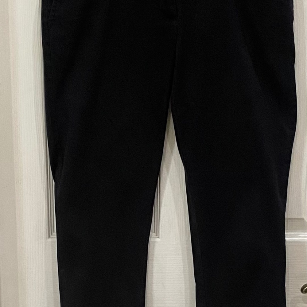 Will Smith black cuffed capri pant. Size 10